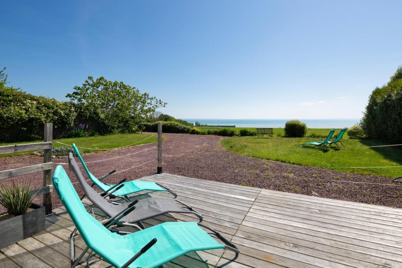 La Metairie-Du-Vauhariot - Vue Mer Et Mont Saint Michel - Piscine Chauffee - Acces Gr34 Cancale Ngoại thất bức ảnh